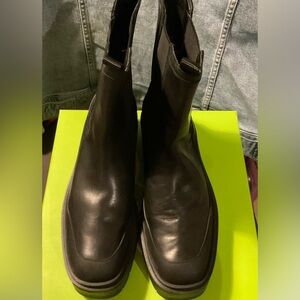 Sam Edelman Black LULIA Leather Boots in Size 10.5M, Preowned